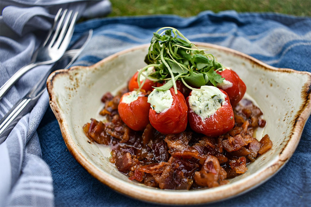 A Scout dish served at the table